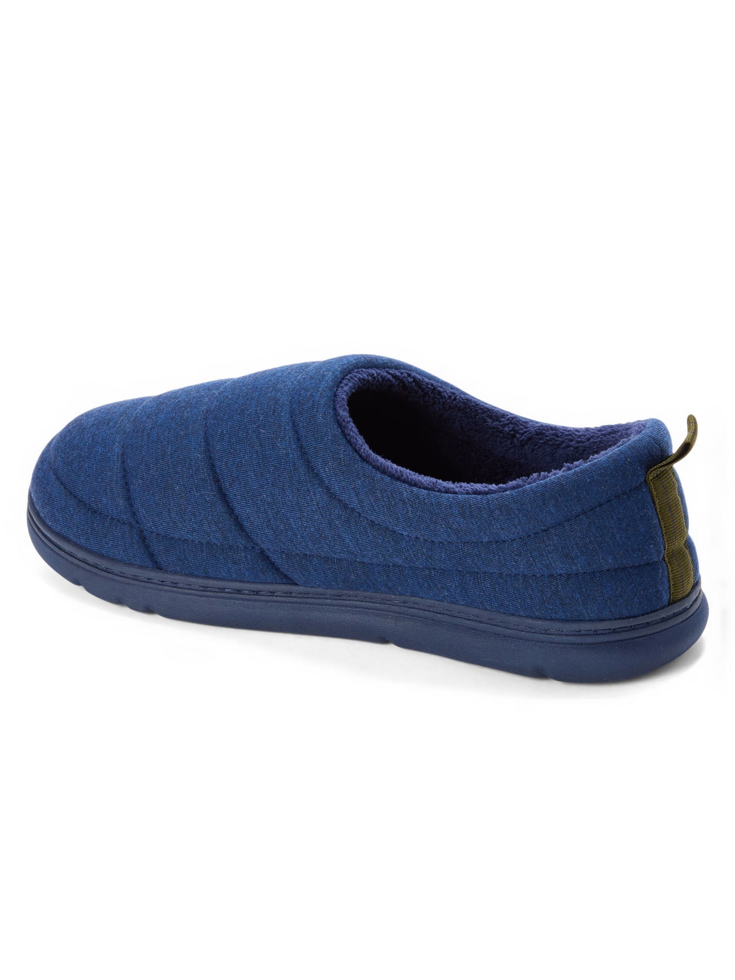Dearfoams Cozy Comfort Men's Jersey Closeback Slippers