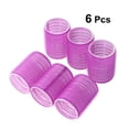 thumbnail image 4 of FELTECHELECTR 6 rulos para el pelo DIY, con autoagarre, para peinar (color aleatorio)., 4 of 7