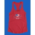 thumbnail image 3 of Fireworks For The 4Th Of July Racerback Tank Women -Image by Shutterstock, Female x-Large, 3 of 4