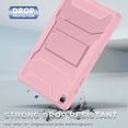 thumbnail image 4 of Funda resistente Soke para Galaxy Tab A9 Plus de 11" con soporte, rosa, 4 of 8
