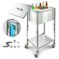 thumbnail image 1 of VEVOR Chariot Glacière Coffre à Glace Roulant de 32,8 Qt pour l'Extérieur, Bac à Glace Autoportant sur Roues, 1 of 9