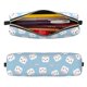 thumbnail image 2 of Easygdp Cartoon Sushi para Estuche de Lápices de Cuero, Estuche de Papelería de Cuero, Estuche de Gran Capacidad con Cremallera, 2 of 7