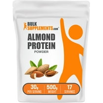 BulkSupplements Almond Protein Powder, Plant-Based Protein, 500g, 17 Servings