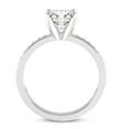 thumbnail image 3 of Pompeii 2 1/4Ct Lab Grown Diamond Engagement Ring in White, Yellow, or Rose Gold (FG,VS), 3 of 5