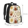 thumbnail image 3 of XMXT Travel Laptop Backpack for School Work, Boho Dreamcatcher Watercolor Large Capacity Bookbag Travel Bag Backpacks for Women Men, 3 of 9