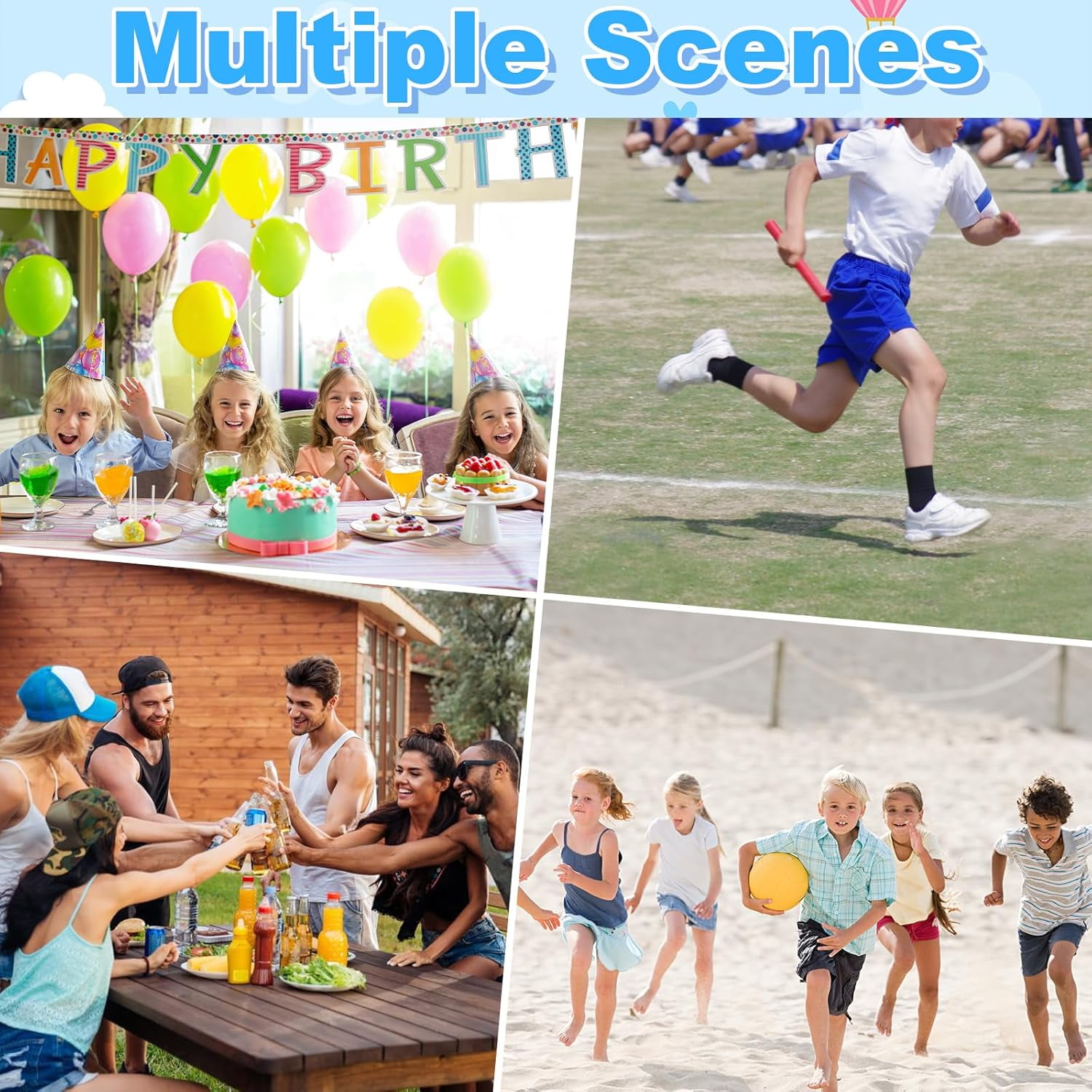 Granny Pants Yard Game for All Age - Giant Outdoor Tossing Game with Bouncy Balls, Backyard Party & Team Building Activity for Groups