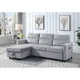 thumbnail image 2 of Ruby Reversible Sleeper Sectional Sofa: Convenient, Flexible, and Stylish, 2 of 3