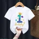 thumbnail image 3 of Bonita camiseta de algodón para niña, regalo de sexto cumpleaños, camiseta con estampado de corona de princesa sirena, camisetas blancas Harajuku Kawaii, 3 of 5