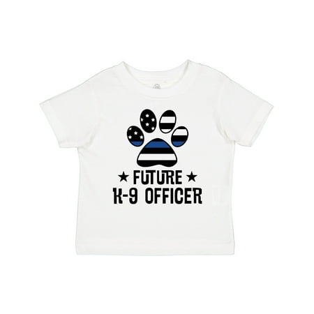 

Inktastic Future K9 Police Officer Law Enforcement Gift Toddler Boy or Toddler Girl T-Shirt