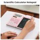 thumbnail image 5 of Calculadora científica ROATEE GY-82MS con 240 funciones, color rosa, 5 of 9