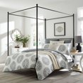 thumbnail image 1 of Stone Cottage Bristol Gray Duvet Cover Set, Queen, Grey, 1 of 1