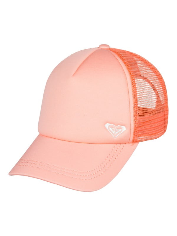 Roxy Roxy Womens Finishline Snapback Trucker Hat Souffle Pink