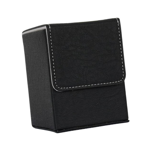 serony Boîte de Rangement pour Cartes à Collectionner, Jouet de Sport, Cartes de Rassemblement pour Enfants, Noir 78x75x104mm