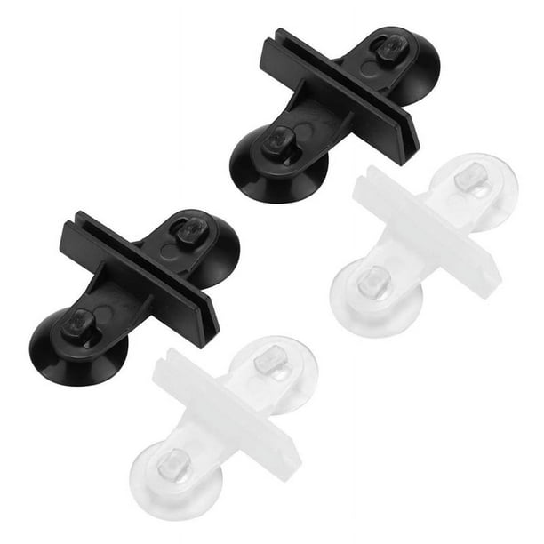 120 Unids Divisor Acuario Soportes de Ventosa para Peceras Cubierta de Vidrio Separador Separador Soporte Clip de Soporte
