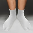 thumbnail image 4 of IFANLANDOR 3Pares Calcetines Tobilleros Tabi Split Toe De Con Absorción De Sudor, 4 of 6