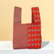 thumbnail image 4 of Bolso de compras para mujer, bolso de mano de punto suave, bolso informal estético reutilizable para mujer, 4 of 5