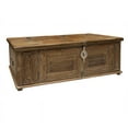 thumbnail image 3 of Taran Designs Solid Wood Coffee Table with Storage in Brown, 3 of 6