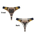 Adobk Pug dog Yoga Print Seamless Women Underwear Thongs,No Show Ladies ...