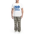 thumbnail image 5 of CafePress - No War In Ukraine Men's Light Pajamas - Men's Light Loose Fit Cotton Pajama Set, 5 of 7