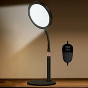 Shomterade SAD Lamp UV-Free 10,000 Lux, Happy Lamp with 9 Brightness Levels - Office/Home