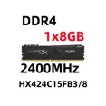 thumbnail image 1 of RAM Fury DDR4 8 Go pour Ordinateurs de Bureau, HX424C15FB3/8, 1 of 5