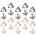 thumbnail image 2 of 30Pcs Triangular Aluminum Alloy Paper Clips for Office Workers and Students Bridal Shower, 2 of 5