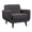 Charcoal, variant on Picket House Furnishings Hailey Accent Chair in Charcoal