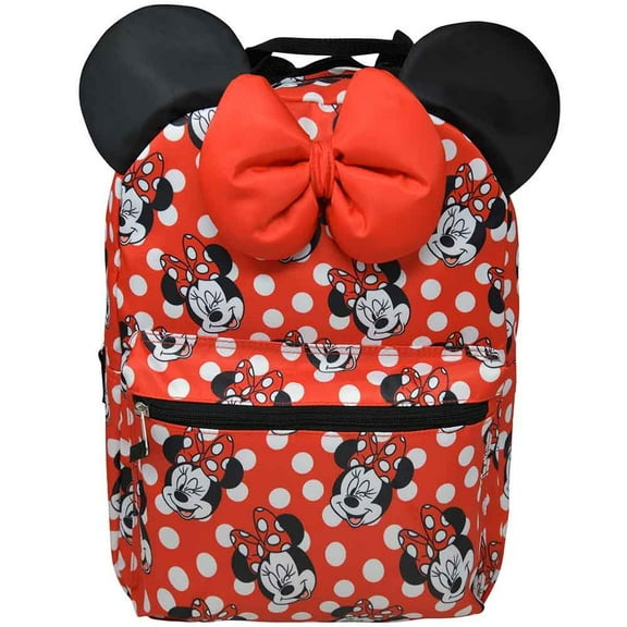 Minnie Mouse 16" Premium Allover Print Nylon Backpack