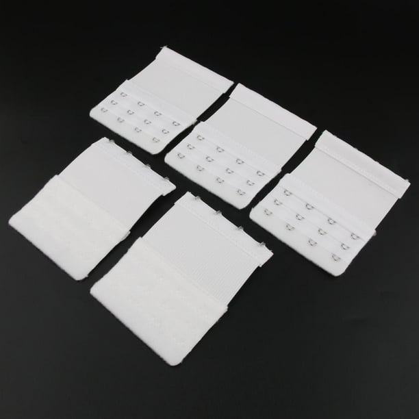 Extensor de Sujetador Elástico Yinane 5 Piezas Blanco