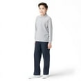 thumbnail image 2 of Dickies Boys School Uniform Classic Fit Straight Leg Flat Front Pants, Sizes 4-20 & Husky, 2 of 5