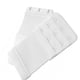 thumbnail image 3 of Guardurnaity Extensor de sujetador para mujer, gancho de correa de extensión de sujetador Flexible de poliéster, 5,7 cm, 3 filas, gancho de Accesorios de disfraces Blanco 3 gancho, 3 of 6