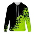 thumbnail image 3 of Plus Size Men's Graffiti 3D Printed Hoodie Fashion Baggy Hooded Sweatshirts Casual Hip Hop Streetwear for Outdoor, 3 of 4
