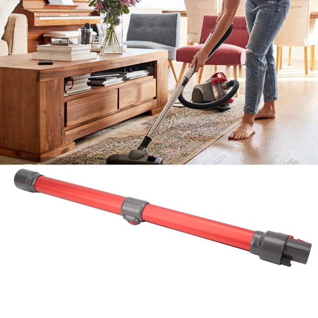 Vacuum Extension Wand, Vacuum Pipe Tube Light Weight Adjustable Length Easy To Install For Vacuum Cleaner