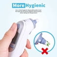 thumbnail image 3 of Paquete de 200 fundas para termómetro de oído para todos los modelos de termómetro Braun, fundas desechables para termómetro de oído para Braun (200), 3 of 5