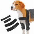 thumbnail image 1 of Dog Knee Brace Injuries Leg Brace Surgical Joint Wrap Dog Wounds Heals Canine Front Leg, 1 of 4