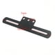 thumbnail image 4 of Soporte para matrícula de motocicleta, soporte para luz trasera, soporte para placa de matrícula, 4 of 5