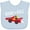 AE-Light Blue, variant on Inktastic Born to Race Red Race Car Boys or Girls Baby Bib