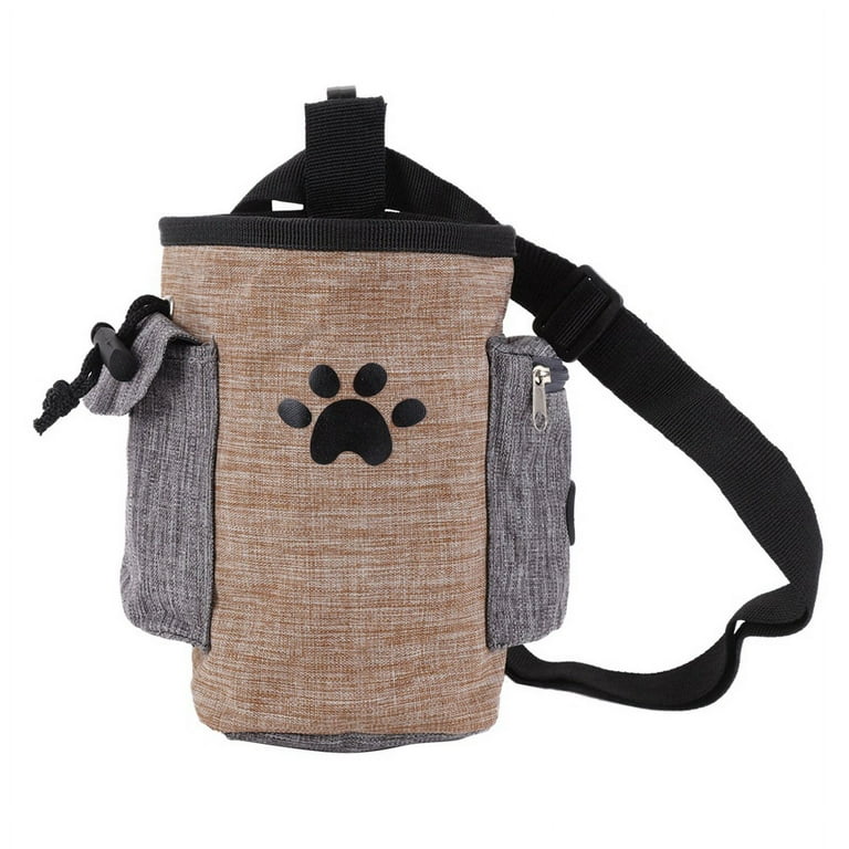 Dog Treat Pouch, Outdoor Puppy Training Bag with Adjustable Waist