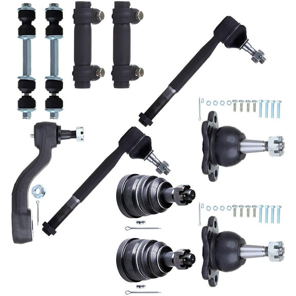 CCIYU Front Sway Bar Tie Rod End Ball Joint Idler Arm fit for 1993 94 95 96 97 98 1999 for GMC C1500 11Pcs Suspension Kit