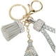 thumbnail image 5 of Llaveros y llaveros de mujer con borlas de cristales y estrellas$Llavero con borlas de cristales y concha de perla de cristal, llavero para bolso de coche, colgante, accesorios de, 5 of 5