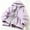 Purple, variant on Rain Jacket Boys Outdoor Hiking Sport Coat Kid Zip up Windproof Hooded Lightweight Windbreaker Size 5T-15, Navy