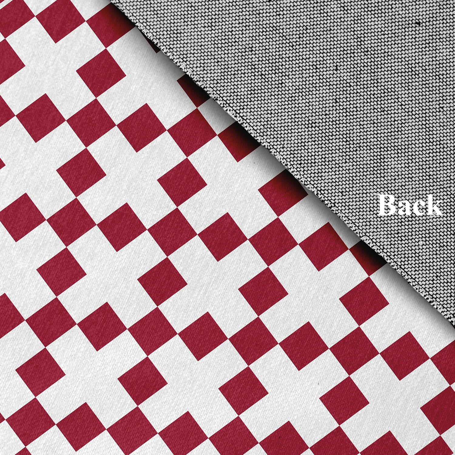 Simply Daisy 2' x 3' Red Cross and Squares Rug