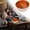 Orange, variant on Dual-Chamber Pistachio Bowl Set with Shell Storage Holder, Large Double Dish Snack Serving Bowl, Shell Catcher with Built-In Trash Compartment, for Pistachios, Peanuts, Nuts Fruits(D)