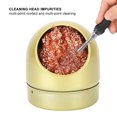 thumbnail image 4 of Cleaning Wire Ball, Portable Efficient Soldering Iron Tip Cleaner, Multifunction Cleaning For Wire Ball For Soldering Tip Iron Tip Black,Gold, 4 of 8