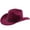 Z24-Wine, variant on Suede Cowboy Hat Western Wide Brim Womens Hats Cowgirl Hats Halloween Accessory