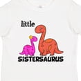 thumbnail image 4 of Inktastic Little Sistersaurus Girls Toddler T-Shirt, 4 of 5