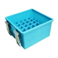 thumbnail image 1 of koolsoo Fishing Lures Storage Container Fishing Tackle Case 36 Grid Practical with Drainage Hole Artificial Lures Case for Freshwater Blue, 1 of 9