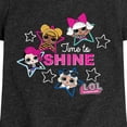 thumbnail image 3 of LOL Surprise! Dolls - Time to Shine - Shinning Stars - Toddler & Youth Girls Short Sleeve Graphic T-Shirt, 3 of 5