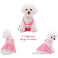 thumbnail image 4 of HQREA Dog Bikini Swimsuit Summer Puppy Bathing Dress Beach Clothes Cat Costume for Puppy Cat, 4 of 5