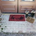 thumbnail image 2 of Rubber-Cal "Outdoor Christmas Doormat Kit" - 2 Coco Coir Doormats & 1 Herringbone Boot Scraper, 2 of 5